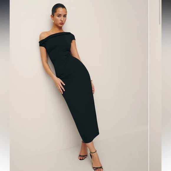 Reformation Dresses & Skirts - Reformation Jamen Knit Dress, Size M, Worn Once! Black